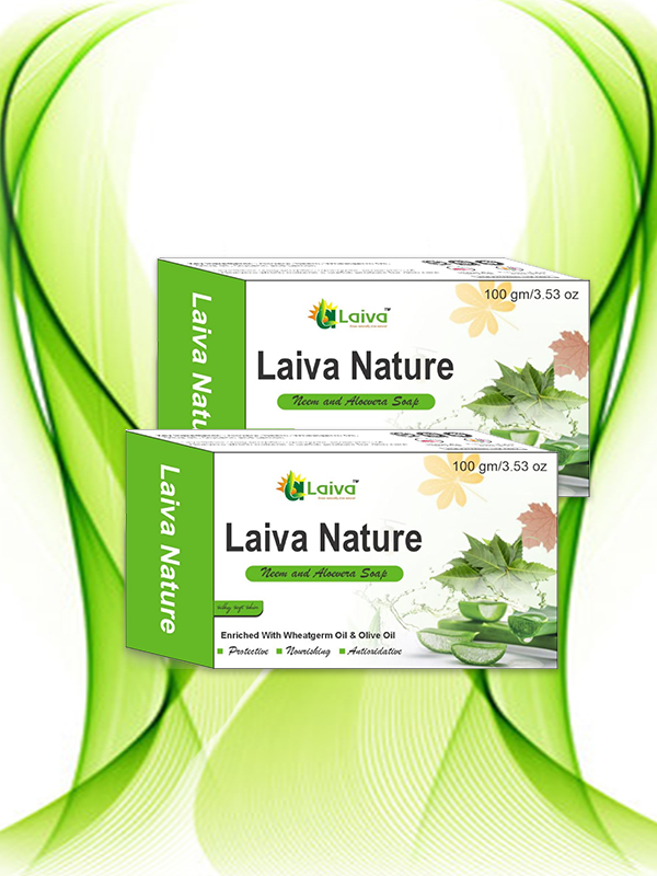 Laiva Nature Neem Aloevera soap